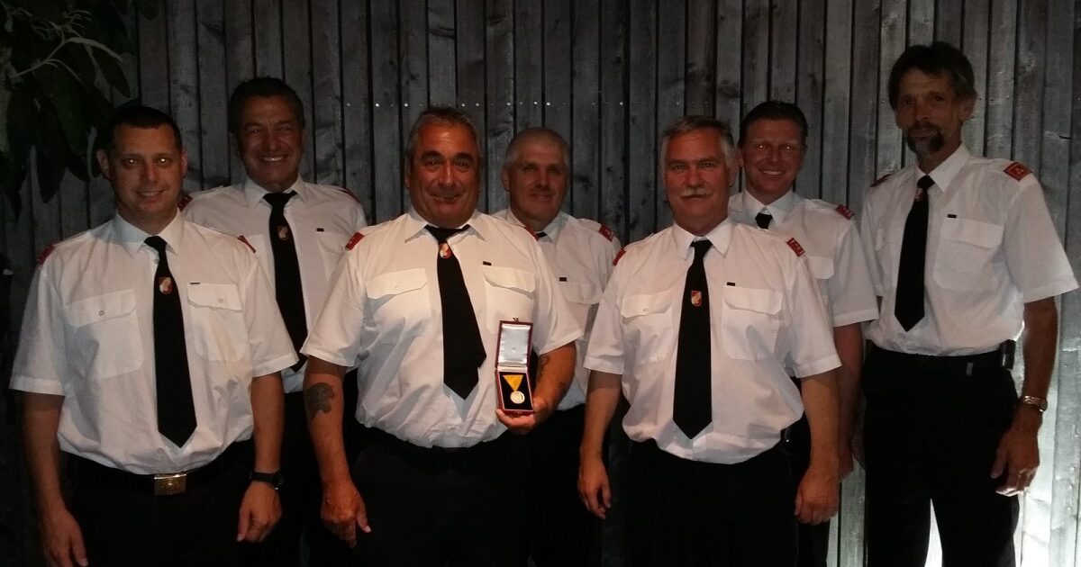 24.07.2015 Ehrung 40 Jahre Wucher Werner