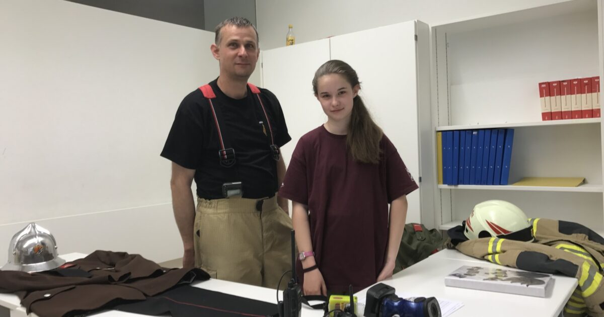 Feuerwehr Wolfurt am Bundesgymnasium Gallus