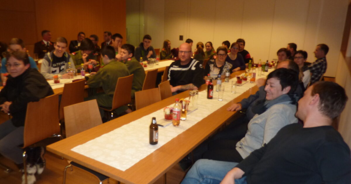 12.02.2016 Elternabend der Feuerwehrjugend Wolfurt