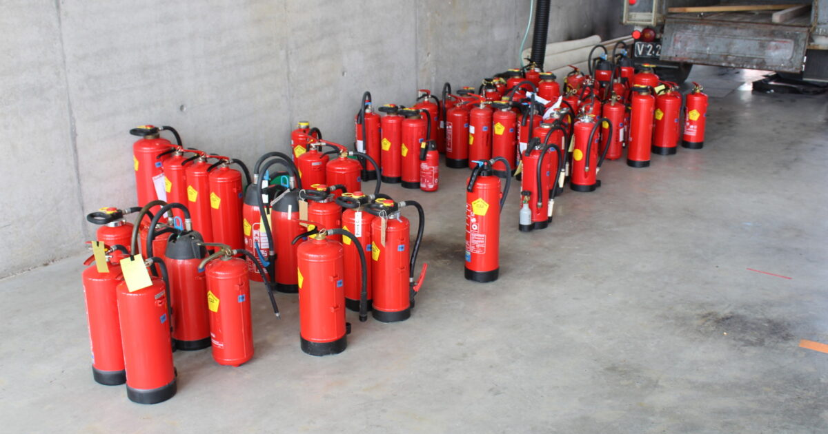 22.05.2021 08:30 bis 13:00 Uhr Feuerlöscher Überprüfungsaktion