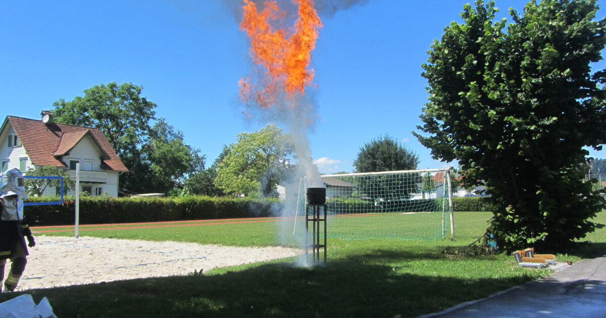 24-25.06.2015 Feuerwehr bei der Mittelschule Wolfurt