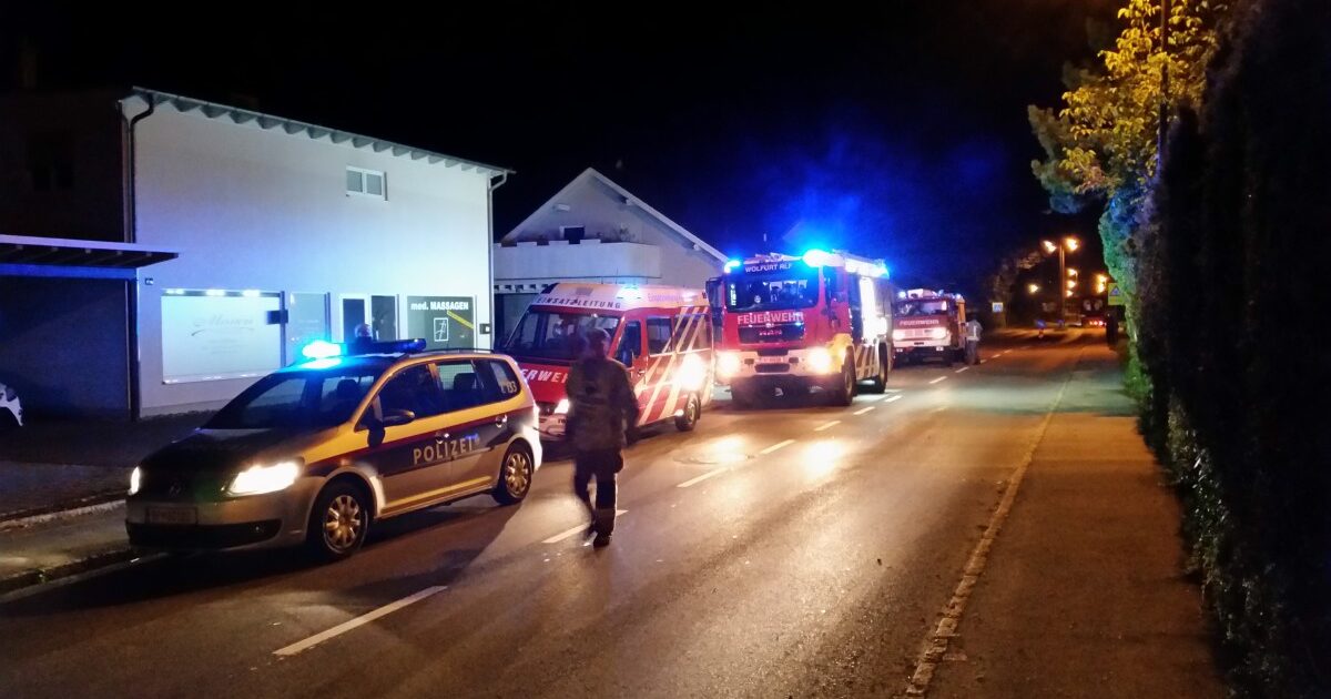 ENr-47 25.09.2015 04:57 Uhr – L41 Weberstraße Kreuzung L3 Verkehrsunfall