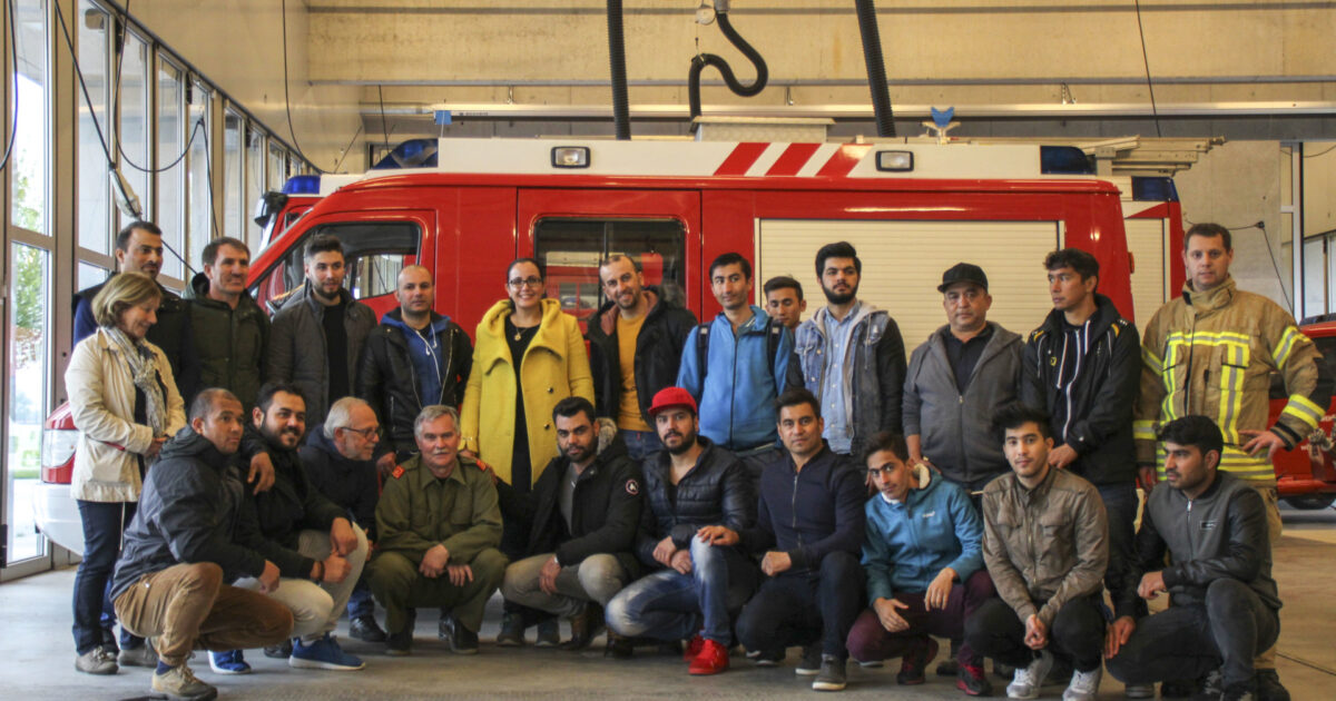 27.04.2017 – Asylwerber zu Besuch