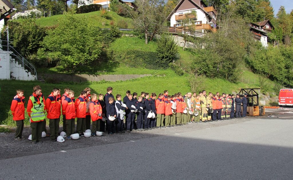 07.10.2017 Spezialabzeichen und Kreisübung der Feuerwehrjungend in Wolfurt