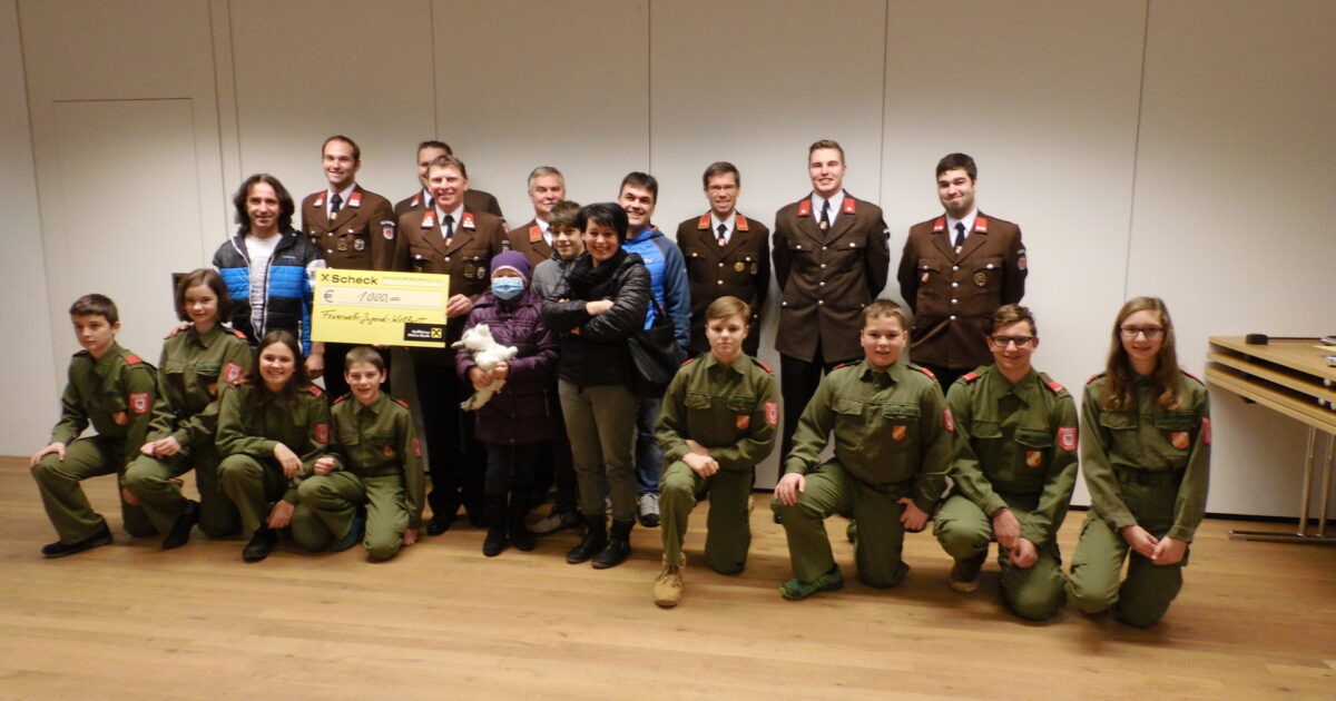 Friedenslicht Spendenübergabe