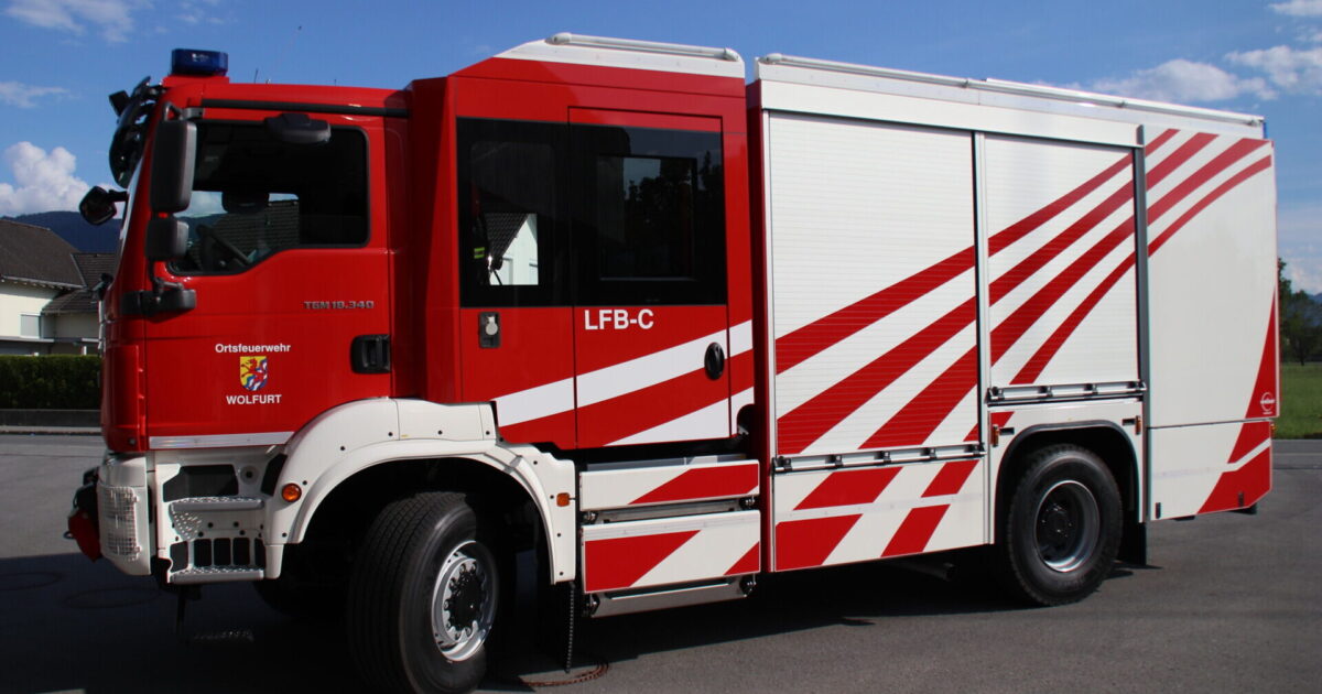 Lieferung Fahrzeug LFB-C