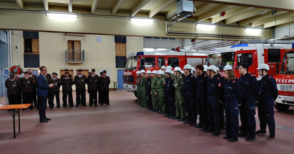 23.11.2019 Feuerwehrjugend Leistungsabzeichen in Gold