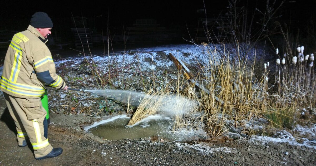 ENr-21 26.02.2020 18:45 Uhr – WOLFURT Konrad-Doppelmayrstraße>> Öl binden