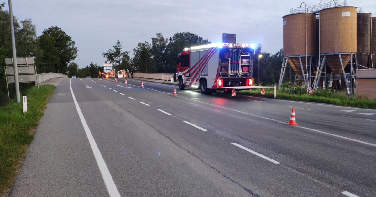 ENr-52 10.08.2020 05:39 Uhr – Senderstraße >> Hydrauliköl ausgekomen