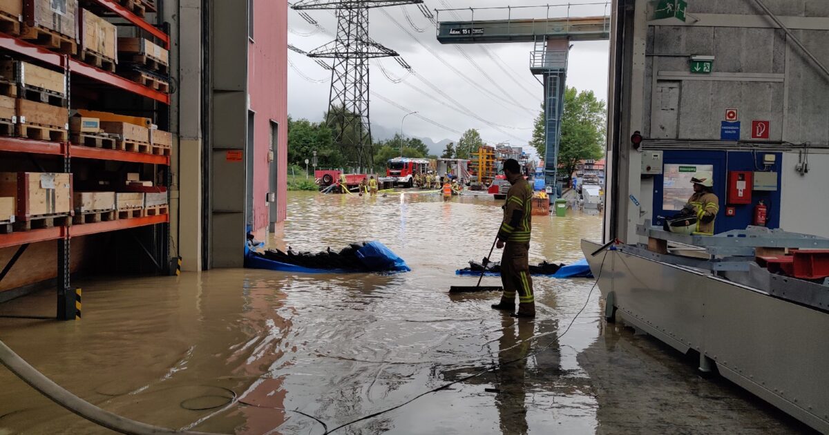 ENr 59 – 61 30.8.2020 13:56 – Hochwassereinsätze