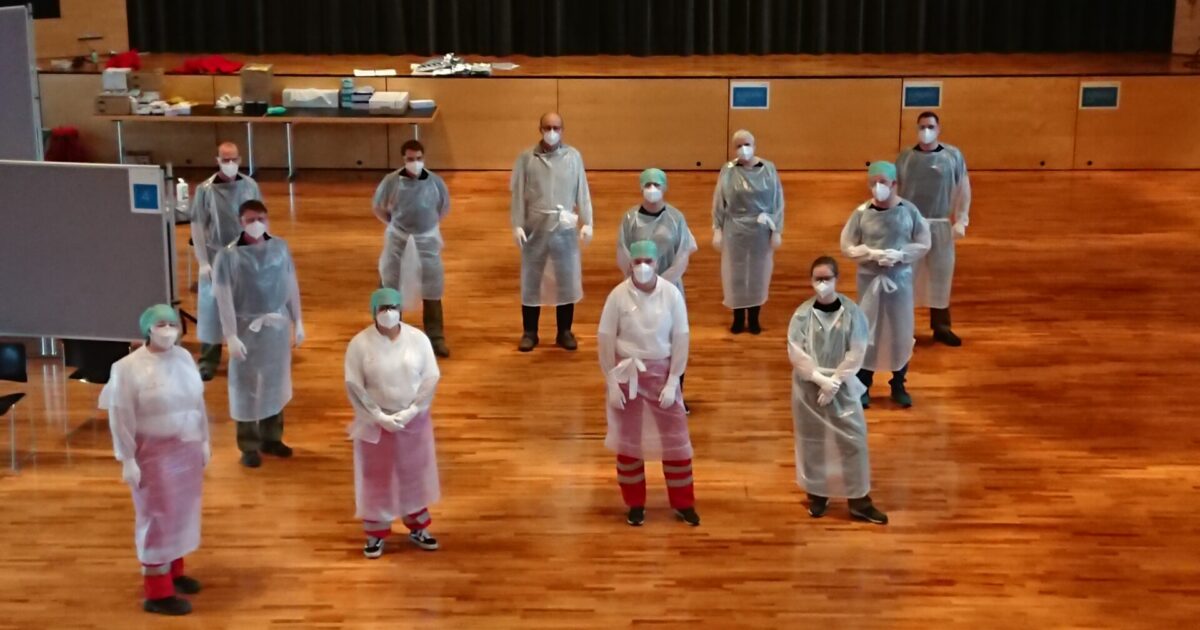 ENr-76 bis 78, 4.12 – 6.12.20 – Assistenzeinsatz Covid 19 Massentests