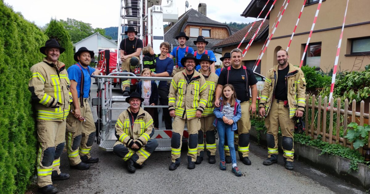 Nachwuchs bei der Feuerwehr – Geburt Nathanael