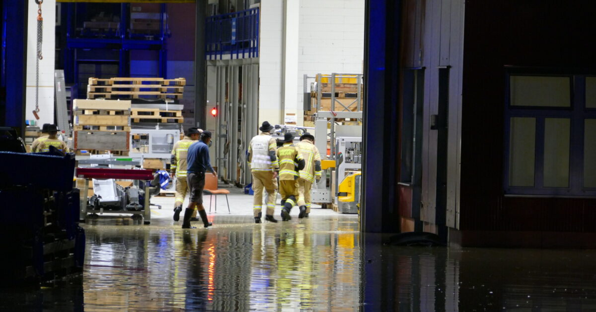 Einsatz Nr-86 bis 89 31.08.2021 – WOLFURT >> Hochwasser