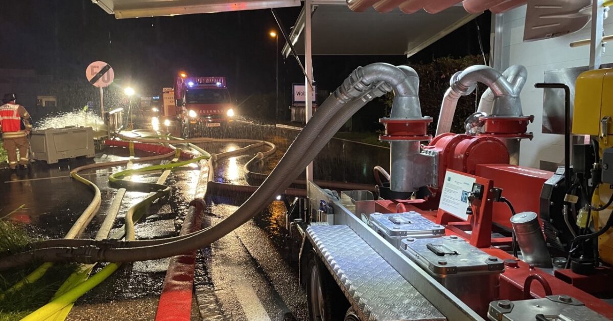 Einsatz Nr-75 bis 85 29.08.2021 – WOLFURT >> Hochwasser