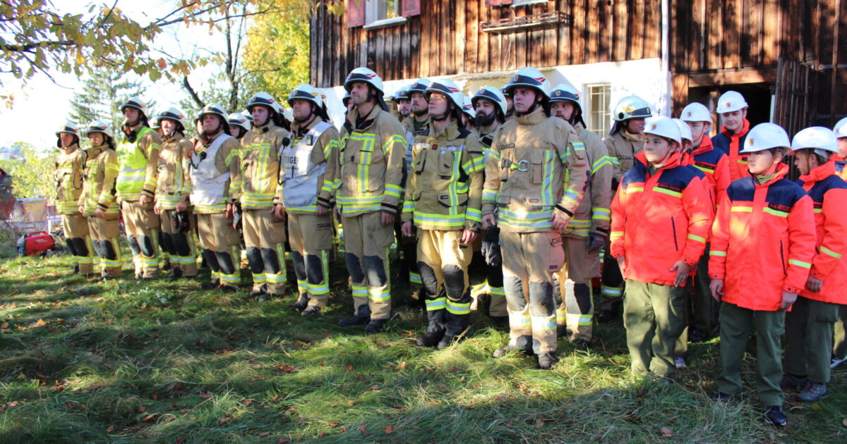 23.10.2021 Schlussübung der Feuerwehr Wolfurt