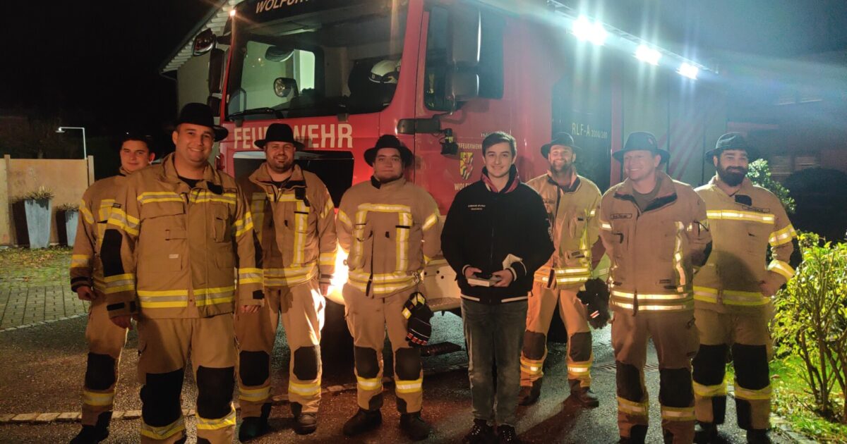 26.11.2021 Neues Mitglied im Aktivstand