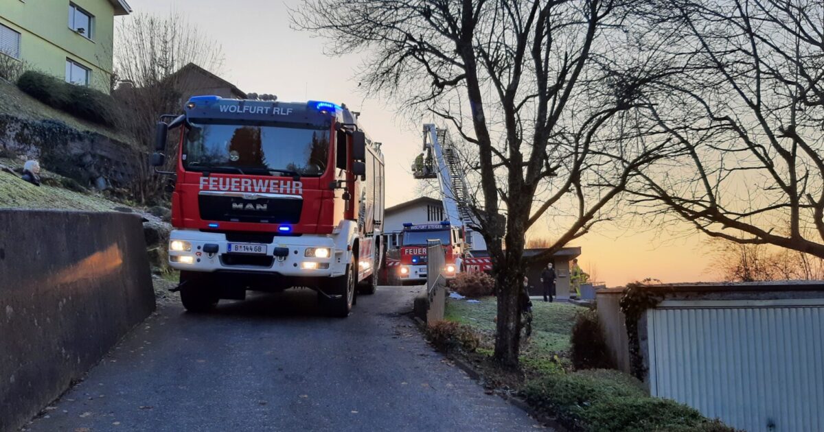 Einsatz Nr-03 14.01.2022 16:10 Uhr – Kaminbrand in der Tobelgasse