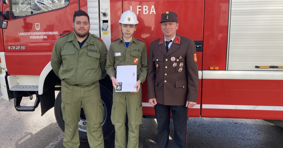 26.11.2022 Feuerwehrjugend Leistungsabzeichen in Gold