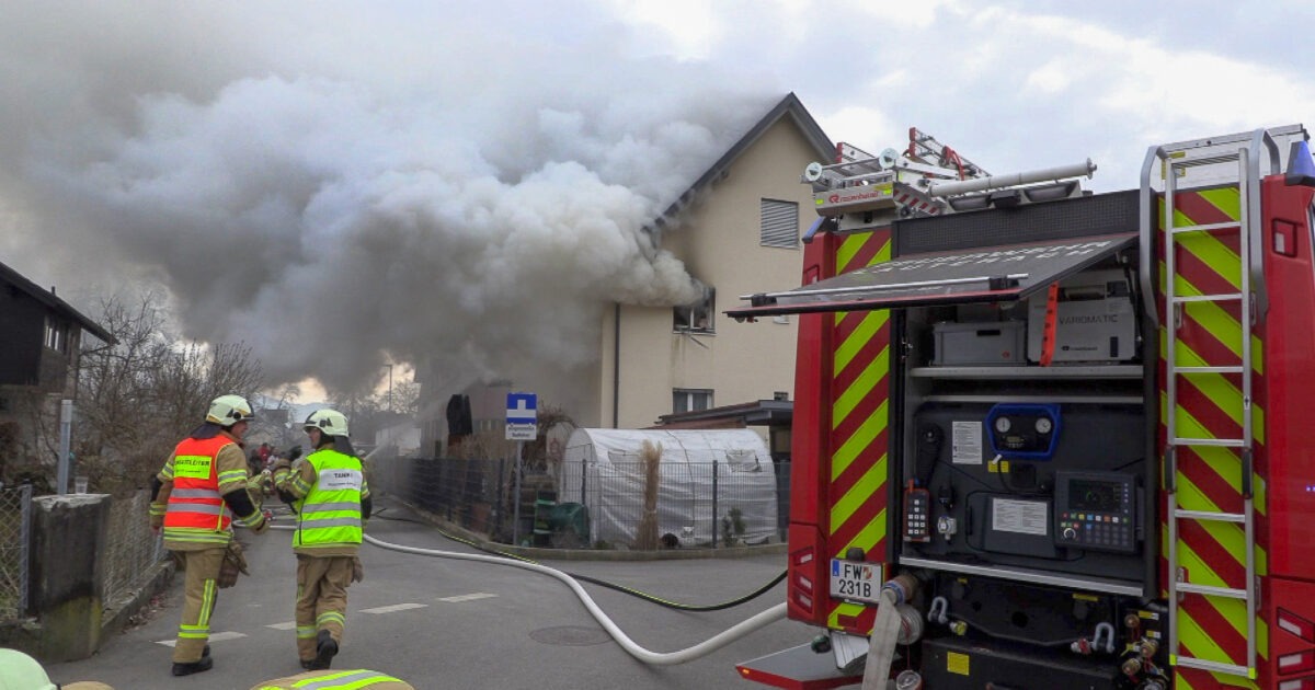 Einsatz Nr-07 24.02.2023 13:39 Uhr – LAUTERACH Pohlweg >> Wohnungsbrand