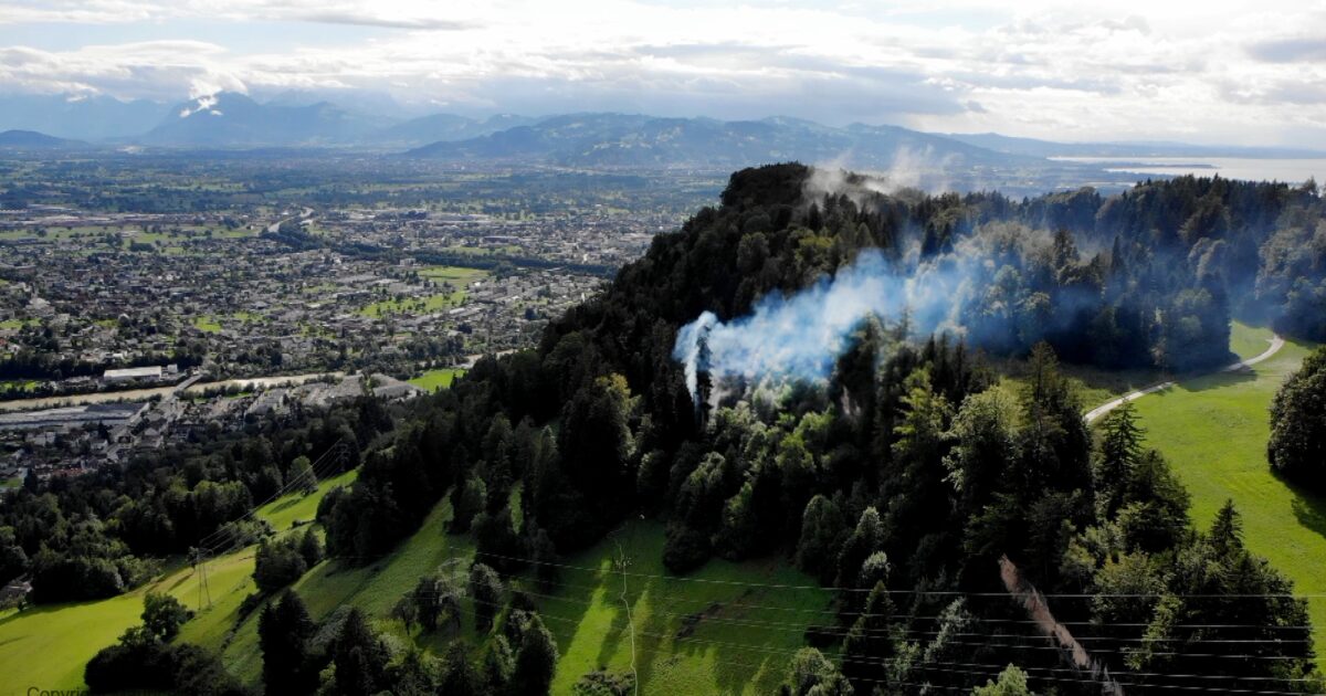Einsatz-Nr 42 07.08.2023 15:42 Uhr – KENNELBACH Herzenmoos >> Brandentwicklung