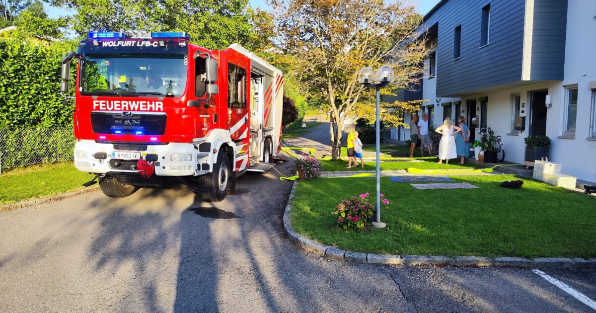 Einsatz-Nr 46 19.08.2023 18:36 Uhr – Bregenzerstraße>> Wasser im Keller