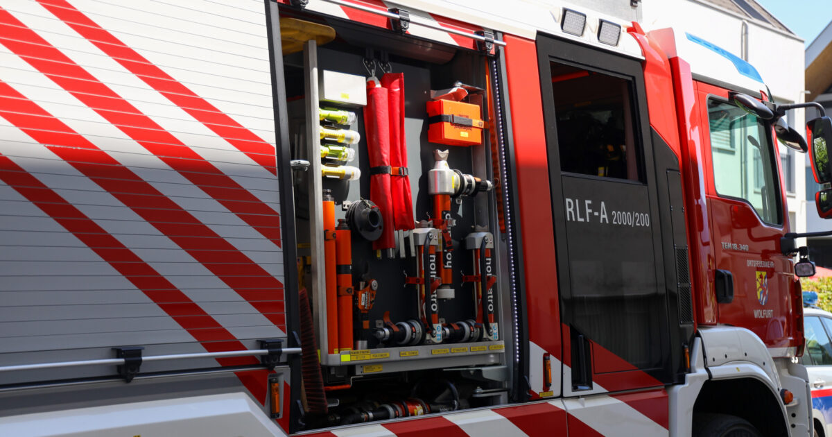 Einsatz-Nr. 55 Türöffnung in der Lerchenstraße