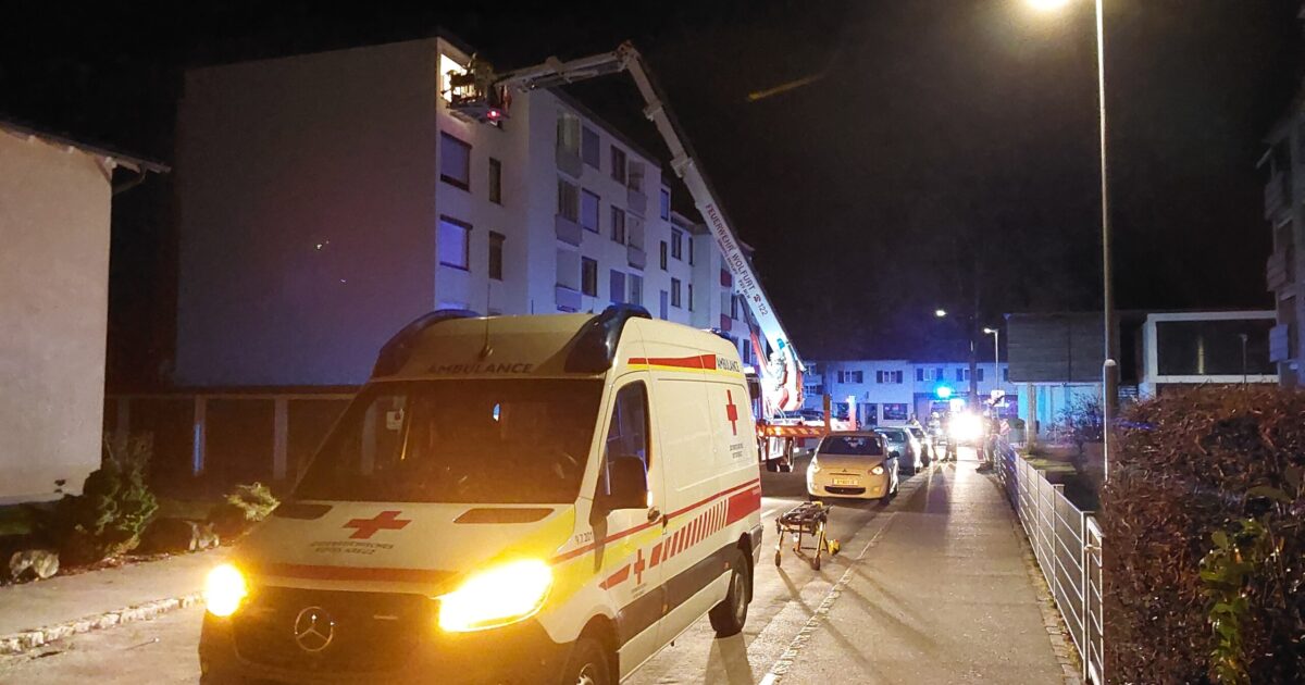 Einsatz-Nr. 17 16.02.2024 04:16 Uhr – LAUTERACH Montfortplatz > Patientenrettung
