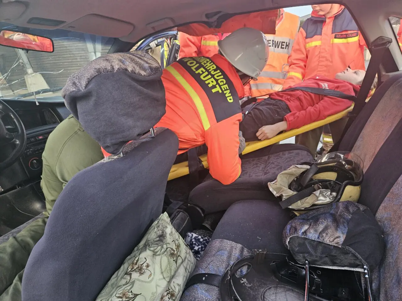 Übung Feuerwehr Wolfurt