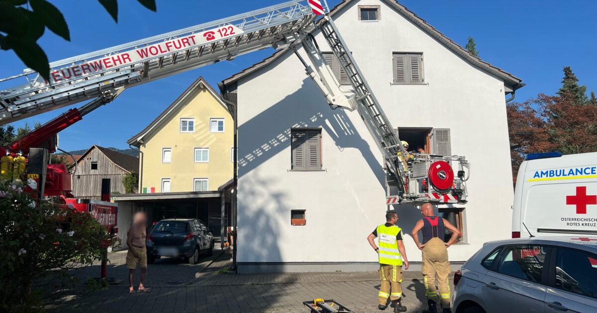 Einsatz-Nr. 95 06.08.2024 18:03 Uhr – LAUTERACH Harderstraße >> Patientenbergung