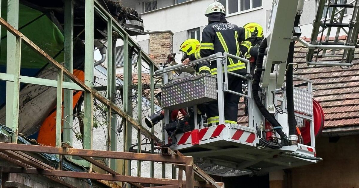 Einsatz-Nr. 033 | 17.05.2025 | 15:25 Uhr – BREGENZ Gerberstraße >> Gebäudebrand