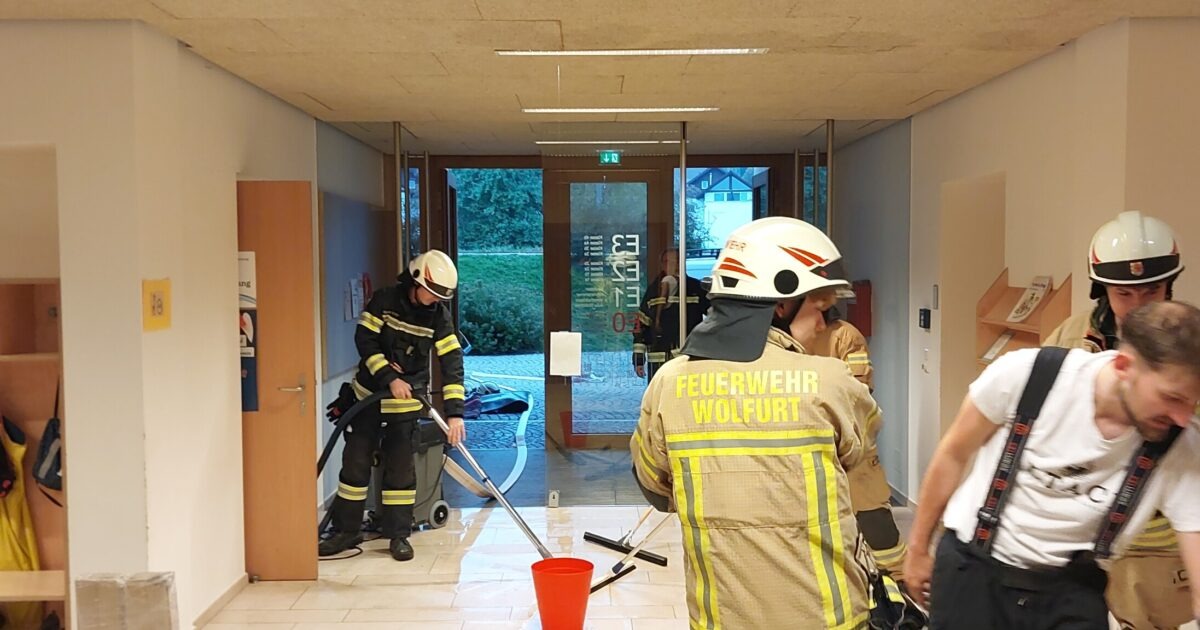 Einsatz-Nr. 104 | 17.10.2025 | 07:43 Uhr – Mähdlestraße >> Wasserschaden