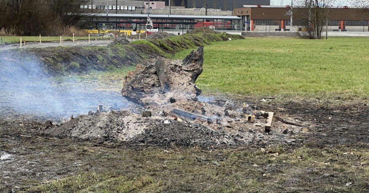 Nachkontrolle Funkenplatz >> Weberstraße | Einsatz-Nr. 017 | 23.02.2026 – 12:39 Uhr