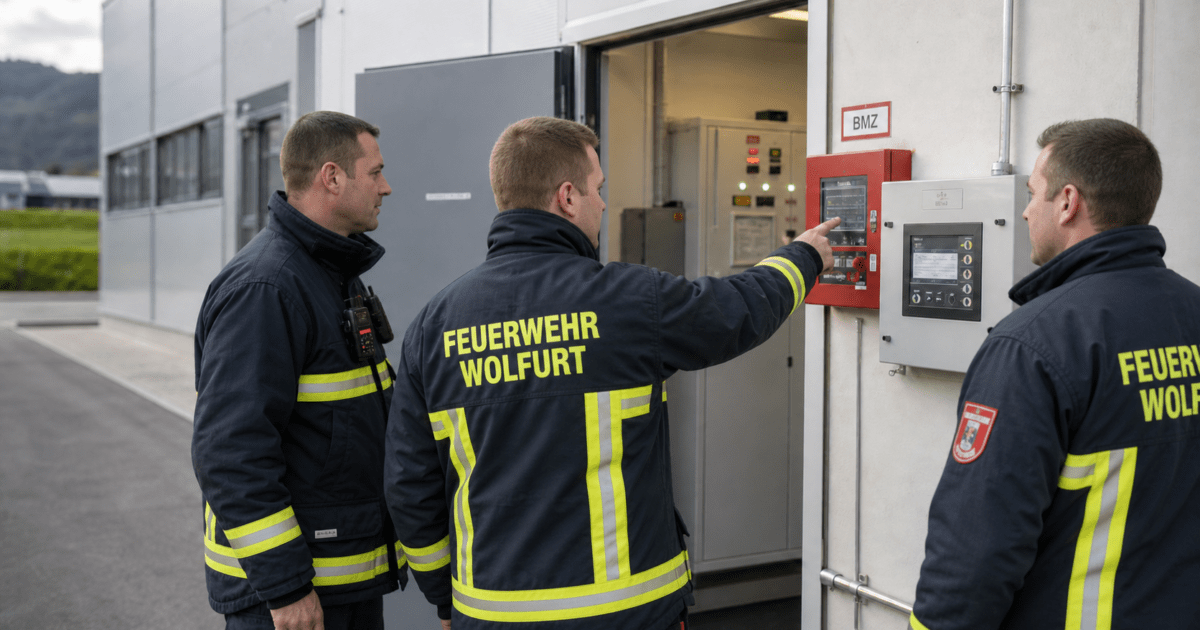 Brandmeldeanlage in Betrieb – drei Fehlalarme in vier Tagen