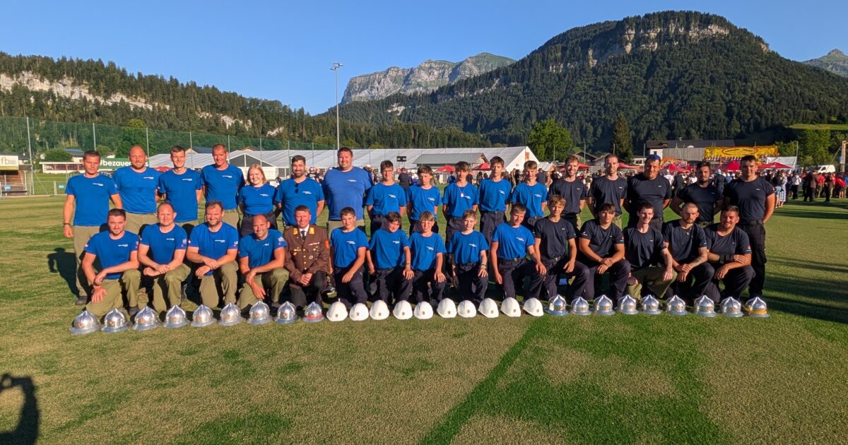 Wettkampfsaison der Feuerwehr Wolfurt